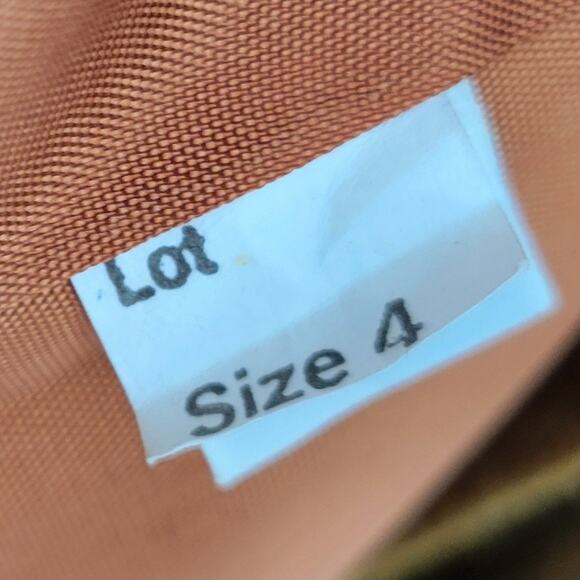 Vintage J. Hilary Wool Coat Womens 4 Belted Camel Brown Long Trench Made in USA - Picture 6 of 16